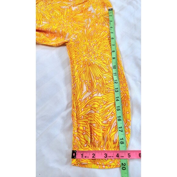 Amanda Uprichard Sunflower Silk Blouse Size Small - Picture 7 of 8